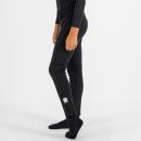 Sportful Solid Junior Elastické nohavice detské čierne