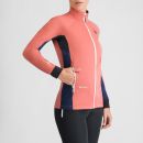 Sportful Apex Light dámska bunda dusty red/blue