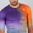 Sportful Bomber dres oranžový/fialový