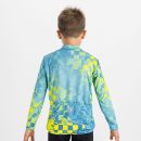 Sportful KID Thermal detský dres žltý/modrý