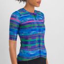 Sportful GLITCH BOMBER dámsky dres multicolor blue