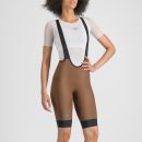 Sportful GIARA 2 dámske kraťasy s trakmi coffee brown