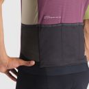 Sportful SUPERGIARA LOGO dres bordo/shadow lime