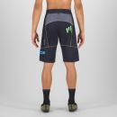 Karpos Ballistic Evo Kraťasy čierne/modré/zelené fluo