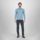 Karpos Pizzocco Half Zip Flíska Smoke Blue
