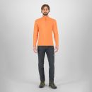 Karpos Pizzocco Half Zip Flíska Vibr.Orange