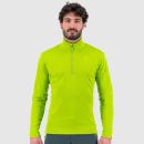 Karpos Pizzocco Half Zip flíska limetková