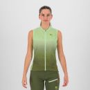 Karpos VERVE EVO dámsky dres bez rukávov arcadian/cedar green