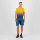 Karpos VERVE EVO dámsky dres Lemon Curry/Ombre Blue