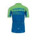 Karpos GREEN FIRE dres Indigo Bunting/Green Fluo