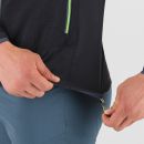 Karpos LEDE CONVERTIBLE bunda Black/Ombre Blue