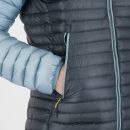Karpos Alagna Down Bunda Woodl.Gray/Smoke Blue