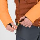 Karpos Sass Dortiga Hoodie Bunda Mahogany/Vibr.Orange