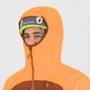 Karpos Sass Dortiga Hoodie Bunda Mahogany/Vibr.Orange