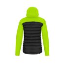 Karpos Sass Dortiga Hoodie Bunda Black/Acid Lime