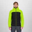 Karpos Sass Dortiga Hoodie Bunda Black/Acid Lime