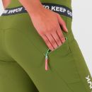 Karpos Easyfrizz Dámske 3/4 Nohavice cedar green/ombre blue