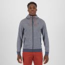 Karpos TOTOGA HEMP mikina so zipsom Ombre Blue Melange