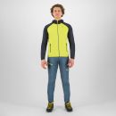 Karpos AMBRIZZOLA FULL-ZIP mikina s kapucňou primrose/vulcan