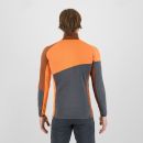 Karpos Federa Half-Zip Flíska Woodl.Gray/Mahogany/Vibr.Orange