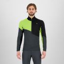 Karpos Federa Half-Zip Flíska Woodl.Gray/Black/Acid Lime