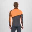 Karpos Federa Full-Zip Flíska Woodl.Gray/Mahogany/Vibr.Orange