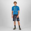 Karpos VAL VIOLA dres indigo b./green fluo