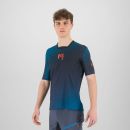 Karpos VAL DI DENTRO tričko Outer Space/Black/Tangerine Tango