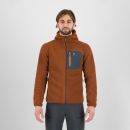 Karpos Moiazza Retro Hoodie Flíska Mahogany/Woodl.Gray