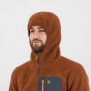 Karpos Moiazza Retro Hoodie Flíska Mahogany/Woodl.Gray