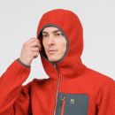 Karpos Moiazza Retro flíska s kapucňou Fire/Woodl.Gray