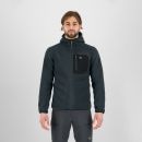Karpos Moiazza Retro Hoodie Flíska Woodl.Gray/Black