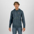Karpos VOLPE FULL ZIP mikina s kapucňou dark slate