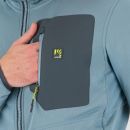Karpos Antermoia Hoodie Flíska Smoke Blue/Woodl.Gray