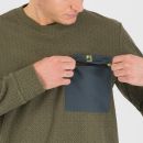 Karpos Mesdi Crewneck Flíska Deep Depth/Woodl.Gray