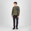 Karpos Mesdi Crewneck Flíska Deep Depth/Woodl.Gray