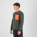 Karpos Mesdi Crewneck Flíska Woodl.Gray/Vibr.Orange