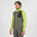 Karpos Odle Evo Full Zip flíska Kambaba/Dark Citron