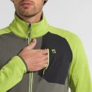 Karpos Odle Evo Full Zip flíska Kambaba/Dark Citron