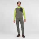 Karpos Odle Evo Full Zip flíska Kambaba/Dark Citron