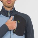 Karpos Odle Evo Full Zip flíska Windw.Blue/Woodl.Gray