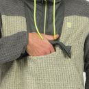 Karpos Rocchetta Vogue Hoodie Half Zip flíska Tea/Castor/Kambaba