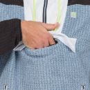Karpos Rocchetta Vogue Hoodie Half Zip flíska Windw.Blue/Black/Illusion Blue