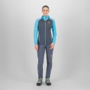 Karpos AMBRIZZOLA dámska FULL-ZIP mikina s kapucňou ombre blue/bachelor b.