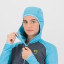 Karpos AMBRIZZOLA dámska FULL-ZIP mikina s kapucňou ombre blue/bachelor b.
