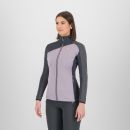 Karpos Federa Full-Zip Dámska Flíska Lavender/Black/Woodl.Gray