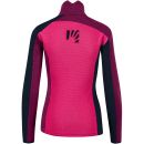 Karpos FEDERA FULL-ZIP dámska flíska Pink/Boysenberry/Vulcan