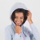 Karpos COPPOLO MERINO dámska FULL ZIP mikina s kapucňou mist/bloom