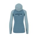 Karpos Camoscio Dámska Mikina So Zipsom Spring Lake/Sterling Blue