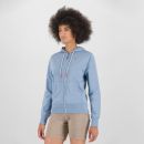 Karpos VOLPE dámska FULL ZIP mikina s kapucňou windw. blue